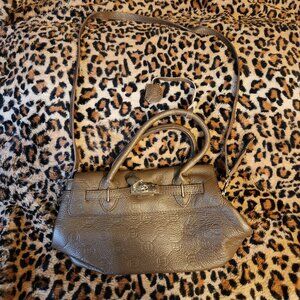 HS Collection 8025 TP RAFA Leather Satchel/Shoulder Bag